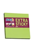 Hopax Stickn 76 x 76 Extra Yapışkanlı Neon Yeşil 90 Yaprak Yapışkanlı Not Kağıdı - 1