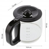 Universal Filtre Kahve Makinesi Cam Demlik - 1