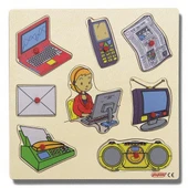 İLETİŞİM ARAÇLARI PUZZLE (30x30 cm) - 1