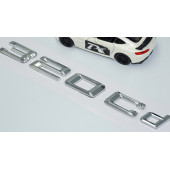 DK Tuning 320Cd Bagaj Krom Metal 3M 3D Yazı Logo Bmw İle Uyumlu - 3