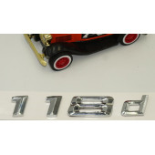 Bmw 118d Bagaj Krom Metal 3M 3D Yazı Logo - 4