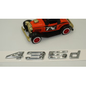 Bmw 435d Bagaj Krom Metal 3M 3D Yazı Logo - 3