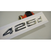 Bmw 425d Bagaj Krom Metal 3M 3D Yazı Logo - 1