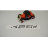 Bmw 425d Bagaj Krom Metal 3M 3D Yazı Logo - 2