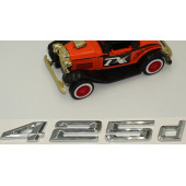 Bmw 425d Bagaj Krom Metal 3M 3D Yazı Logo - 4