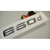 Bmw 650d Bagaj Krom Metal 3M 3D Yazı Logo thumbnail 1