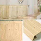 Renkli Duvarlar 10 Adet Nw37 Ahşap Lambri Arkası Yapışkanlı Esnek Silinebilir thumbnail 3