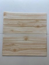 Renkli Duvarlar 10 Adet Nw37 Ahşap Lambri Arkası Yapışkanlı Esnek Silinebilir thumbnail 5