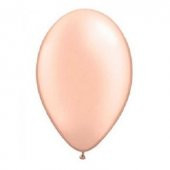 Rose Gold Renkli Metalik Balon 5 Adet - 1