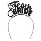 Team Bride Simli Eva Taç Siyah - 1