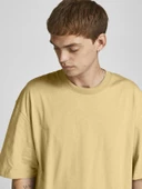 JACK JONES Erkek Geniş Kesim Basic Tişört 12185628 - 3