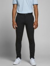 JACK JONES Erkek Marco Dar Kesim Siyah Renk Chino Pantolon 12173623 - 1