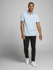 JACK JONES Erkek Marco Dar Kesim Siyah Renk Chino Pantolon 12173623 - 4