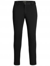 JACK JONES Erkek Marco Dar Kesim Siyah Renk Chino Pantolon 12173623 - 7