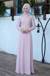 Al-Marah - Damla Elbise - Pudra - 1