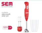 SEM SK226 Hesaplı Uygun BLENDER SET 600 WATT - 1