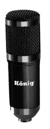 KÖNİG K-CM800 Condenser Stüdyo Mikrofon-Siyah - 2