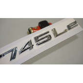 Bmw 745Le Bagaj Krom Metal 3M 3D Yazı Logo - 1
