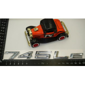 Bmw 745Le Bagaj Krom Metal 3M 3D Yazı Logo - 6