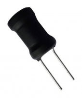 100uH Kondansatör Tipi Bobin 8 10mm x 1 adet  (rf053) - 1