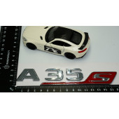 DK Benz A 35S Bagaj Krom Kırmızı ABS 3M 3D Yazı Logo thumbnail 4