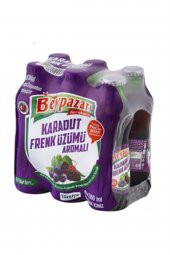 BEYPAZARI Soda Karadut Frenk Üzüm Aromalı 200 ml 6lı - 1