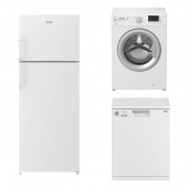 Ekonomik Düğün Paketi (Paket 1) AL 413 P Bulaşık Makinesi AL-7101 L Çamaşır Makinesi AL-355 B buzdolabı - 1