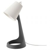Çalışma Lambası, Koyu Gri-Beyaz 8.6 W 35 Cm Masa Lambası Çalışma-Okuma Lambası - 1