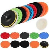 Valkyrie 12 Parça 10cm Büyük Boy Oto Pasta Cila Polisaj Seti - 6