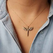 Altın kılıç kolye 2.90 gram thumbnail 1