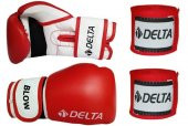 Delta Blow Dura-Strong Boks Eldiveni + Boks El Bandajı Seti - 1