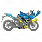Yamaha YZF R25 Sticker Set Rossi Shark - 1