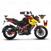 Bajaj Pulsar 200 NS Motobul 41 Design Sticker Set - 1