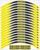 CF MOTO 250 NK Jant Şeridi Sarı thumbnail 2