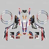 KTM Duke 200 Racing Design Sticker Set (2011-2016) - 2