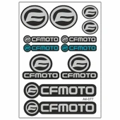 CF Moto Sticker Seti Gri - 1