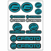 CF Moto Sticker Seti Turkuaz - 1