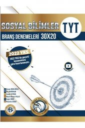 Bilgi Sarmal Yayınları Tyt Sosyal Bilimler 30 X 20 Branş Denemeleri - 1