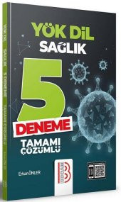 YÖKDİL Sağlık Tamamı Çözümlü 5 Deneme Benim Hocam Yayınları - 1