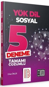 YÖKDİL Sosyal Tamamı Çözümlü 5 Deneme Benim Hocam Yayınları - 1