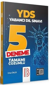 YDS Yabancı Dil Sınavı Tamamı Çözümlü 5 Deneme Benim Hocam Yayınları - 1