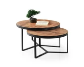 Yaprak İkili Zigonlu Orta Sehpa - 3