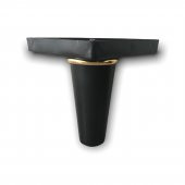 Koltuk Ayağı Baza Çekyat Chester Oturma Grubu Ayağı Siyah 12 Cm 8 Adet thumbnail 1