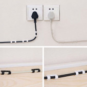 20'li Yapışkanlı Kablo Düzenleyici Ve Toplayıcı Klips - 6