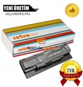 Asus N56JR-EH71, N56L823, N56L82H, N56V, N56VB Notebook Bataryası - Pili (6Cell Aku) thumbnail 2