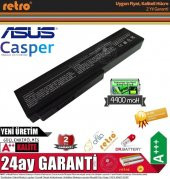 Asus M50, N53, N61, X64, Casper A32-H36 Notebook Batarya, Pil RASL-048 - 2