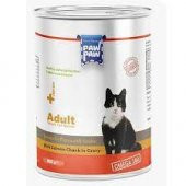 PAWPAW SOMON P.ETLİ SOSLU YETİŞKİN KEDİ KONSERVE MAMA 400 GR - 1