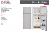 Altus AL-355 BSE Gri 437 Litre Buzdolabı - 4