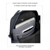 Eastpak Tecum M CNNCT Marine Notebook Laptop Sırt Çantası EK91DO16 - 6