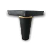 Koltuk Ayağı Kanepe Baza Çekyat Chester Oturma Grubu Ayak Siyah 12 Cm 20 Adet thumbnail 1